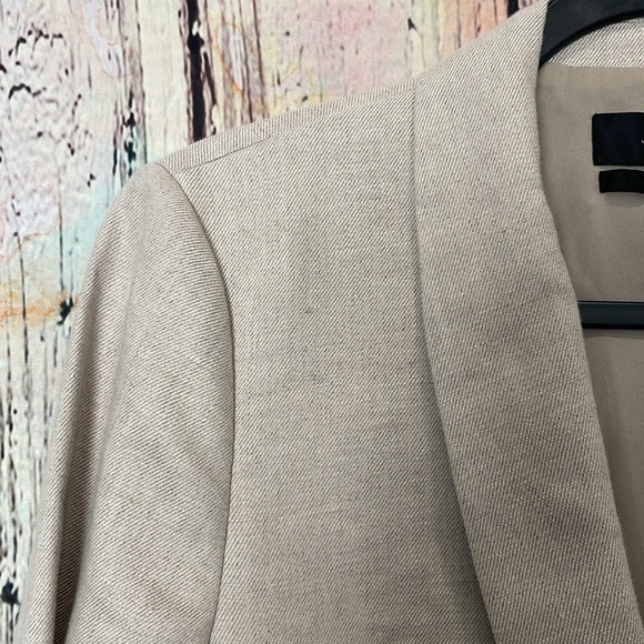 J. Crew Women's Linen Blend Blazer Blazer12p - Picture 3 of 8